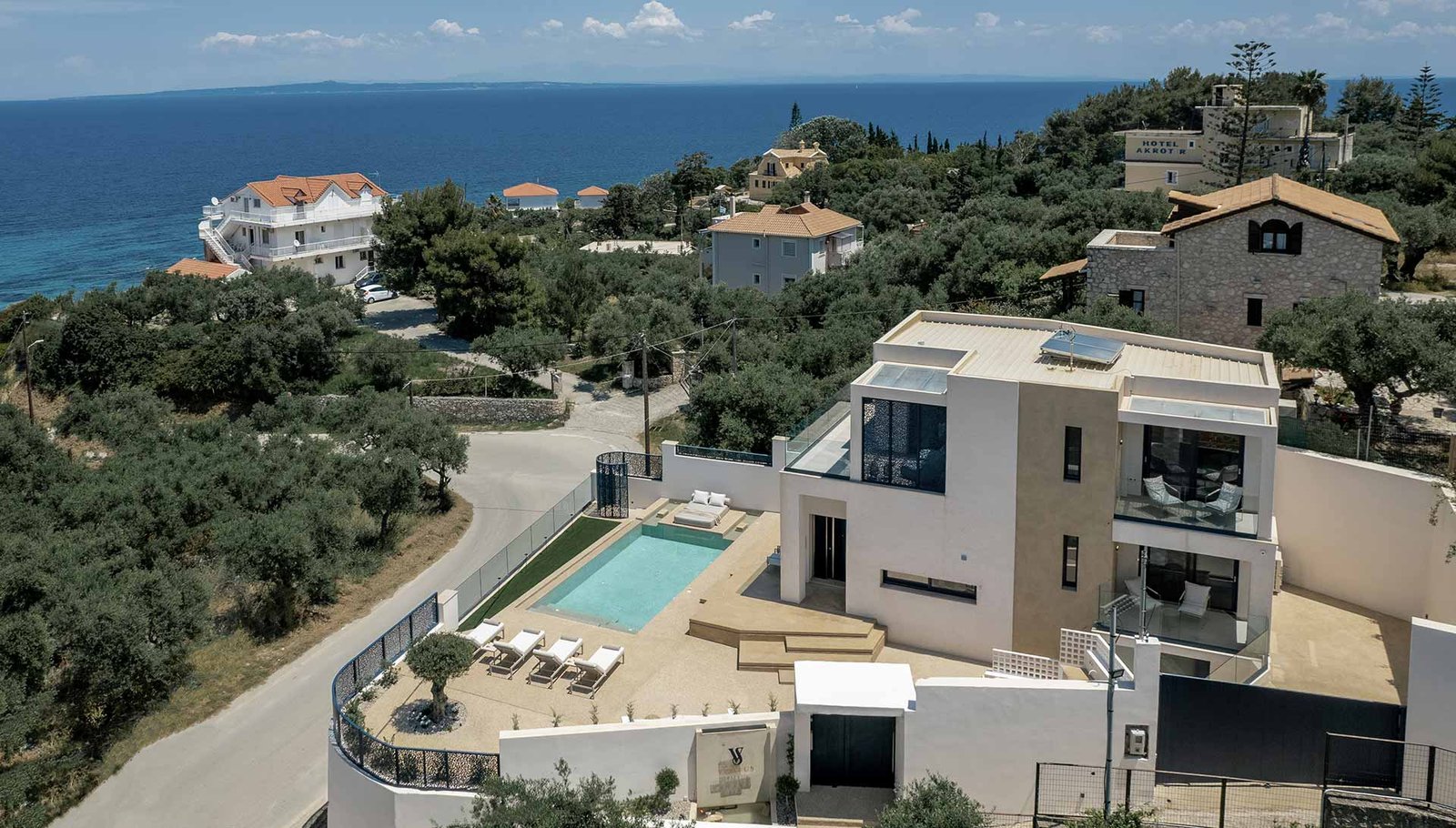 Ventus Villa is a luxurious private property in Akrotiri Zakynthos